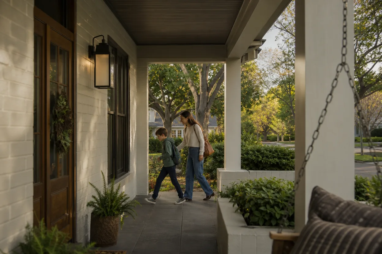 Home scene for Choosing a Camera for a Covered Front Porch