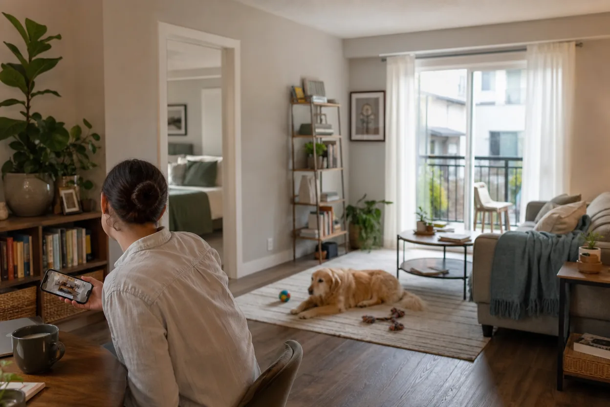 Home scene for Where to Place an Indoor Camera in an Apartment—and Where Not To