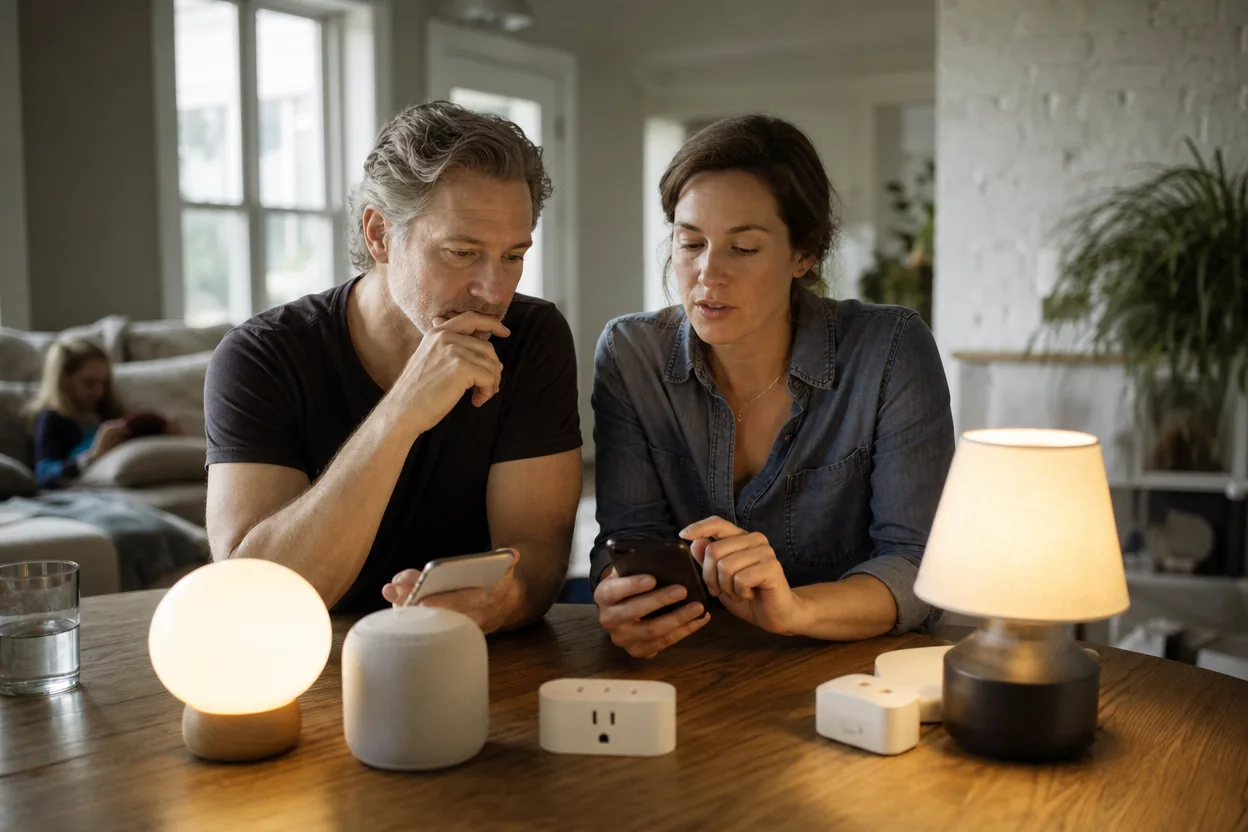 Home scene for Matter for Smart-Home Shoppers: What the Label Does—and Does Not—Tell You