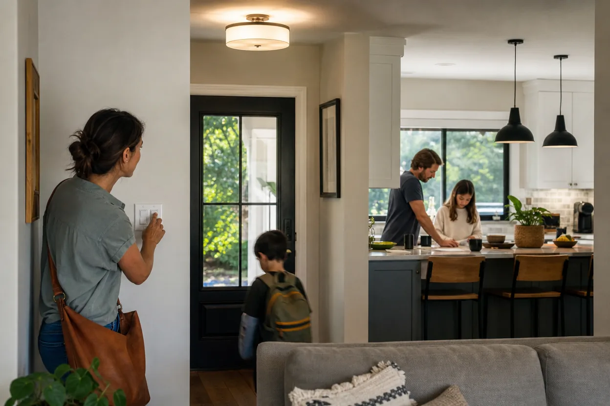 Home scene for Smart Bulbs vs. Smart Switches: Which Fits Your Household?