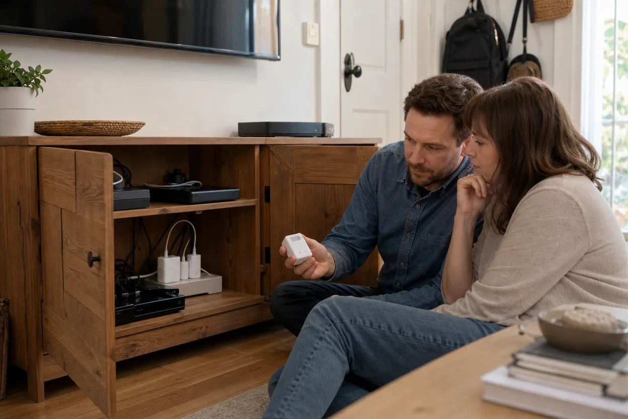 Home scene for Using Smart Plugs to Find Energy Habits Worth Changing