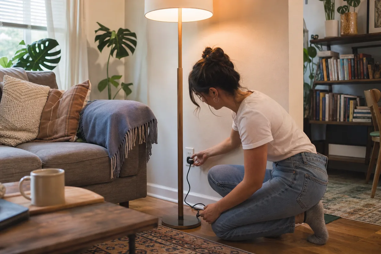 Home scene for Smart Plugs for Lamps: A Simple Setup Checklist
