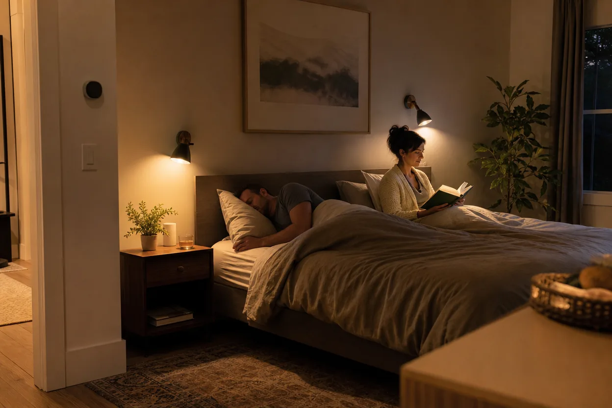 Home scene for How to Choose Bedtime Lighting That Feels Calm, Not Complicated